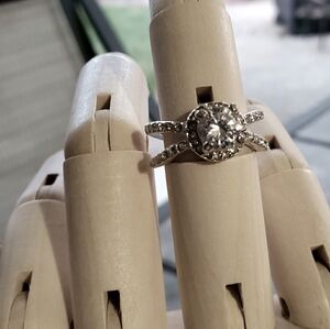 Cubic Zirconia Statement Ring